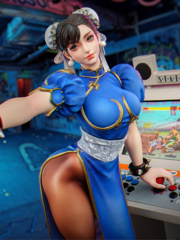 Tiangongzaowu Studio Street Fighter Chun-Li Hot Sexy 1/6 Statue